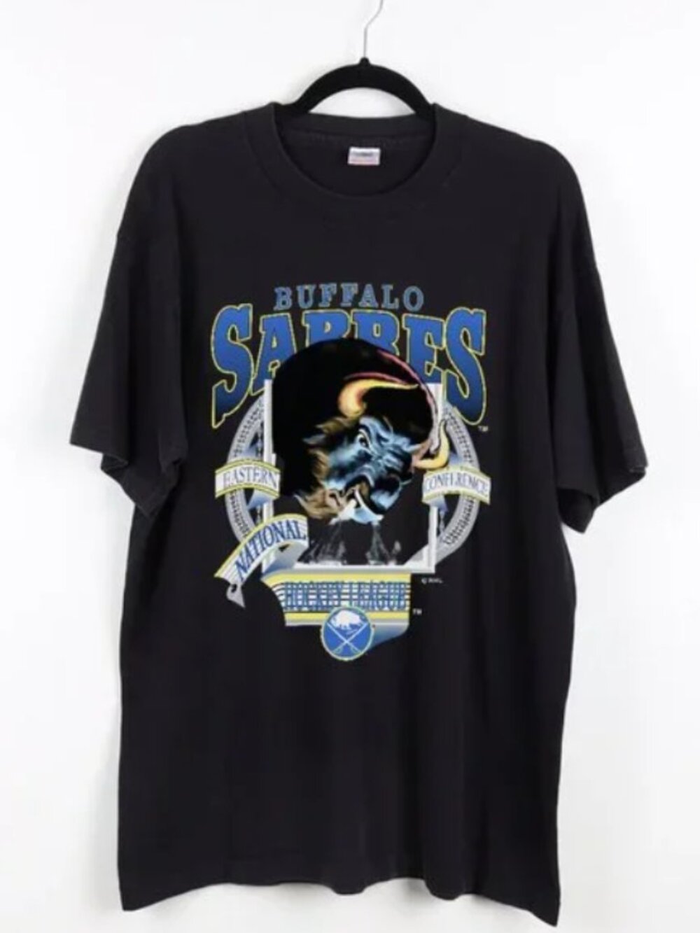 Vintage Buffalo Sabres National Hockey League Shirt, Buffalo Sabres REPRINT